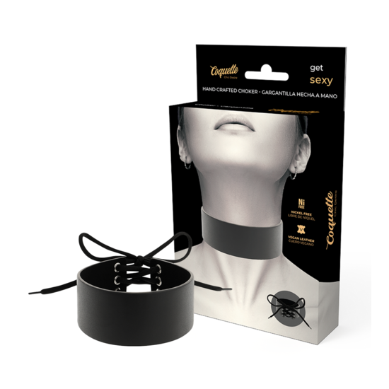 Choker Cuero Vegano