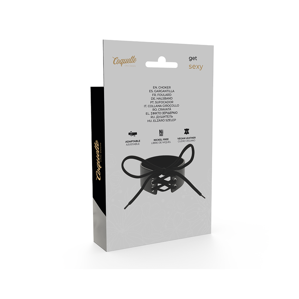 Choker Cuero Vegano
