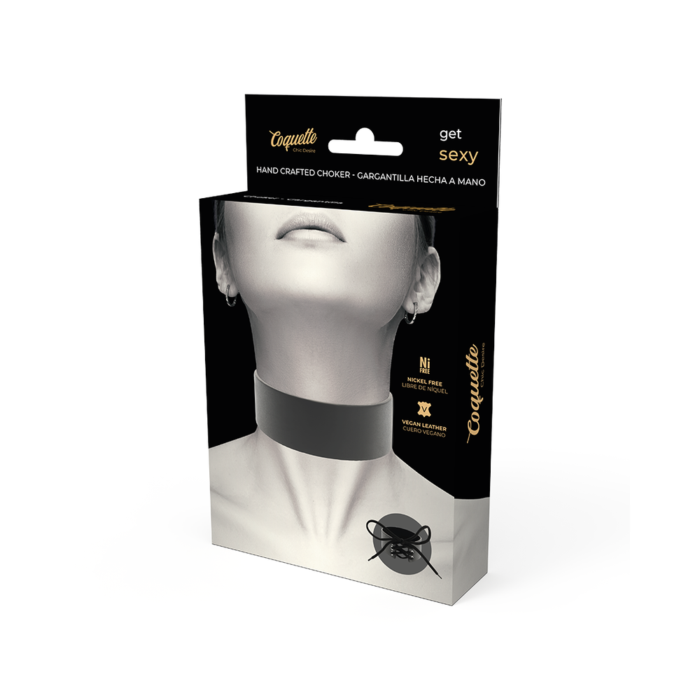Choker Cuero Vegano
