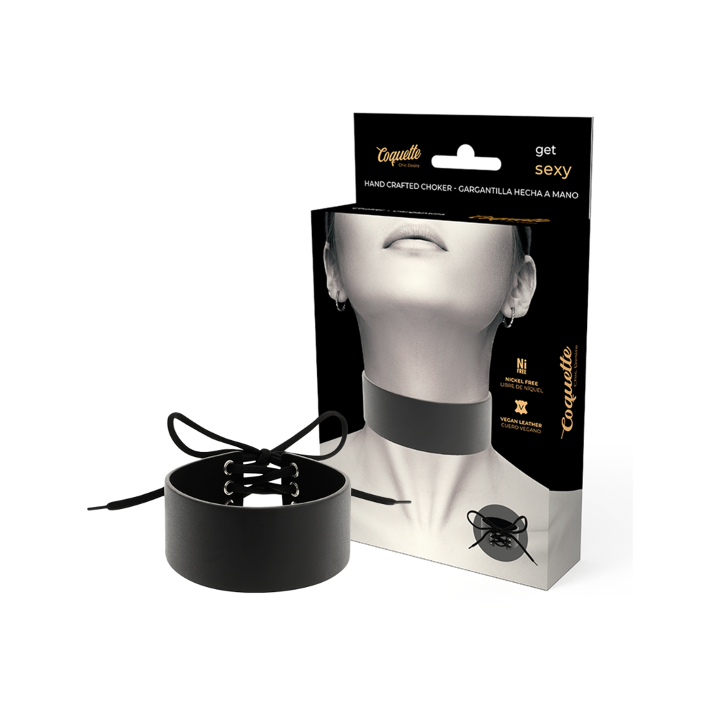 Choker Cuero Vegano