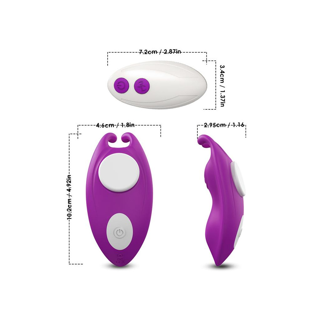 Vibrador de Braguita Lila