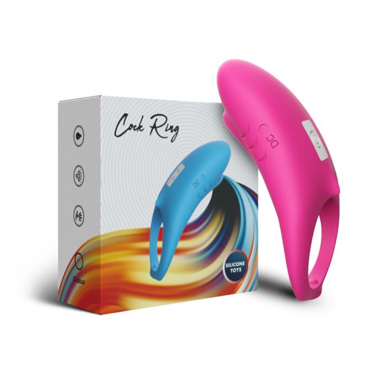 Anillo Vibrador para el Pene Rosa
