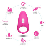 Anillo Vibrador para el Pene Rosa