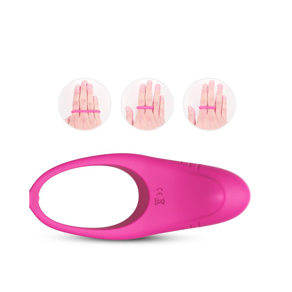 Anillo Vibrador para el Pene Rosa