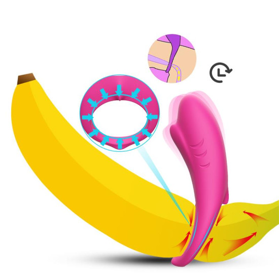 Anillo Vibrador para el Pene Rosa
