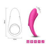 Anillo Vibrador para el Pene Rosa
