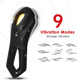 Anillo Vibrador para el Pene Negro