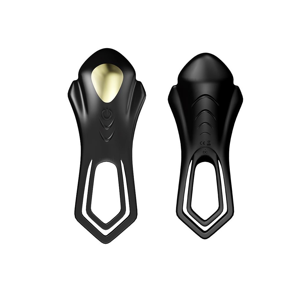 Anillo Vibrador para el Pene Negro