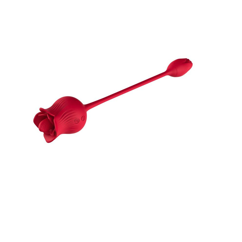 Rosa con Licking y Huevo Vibrador USB