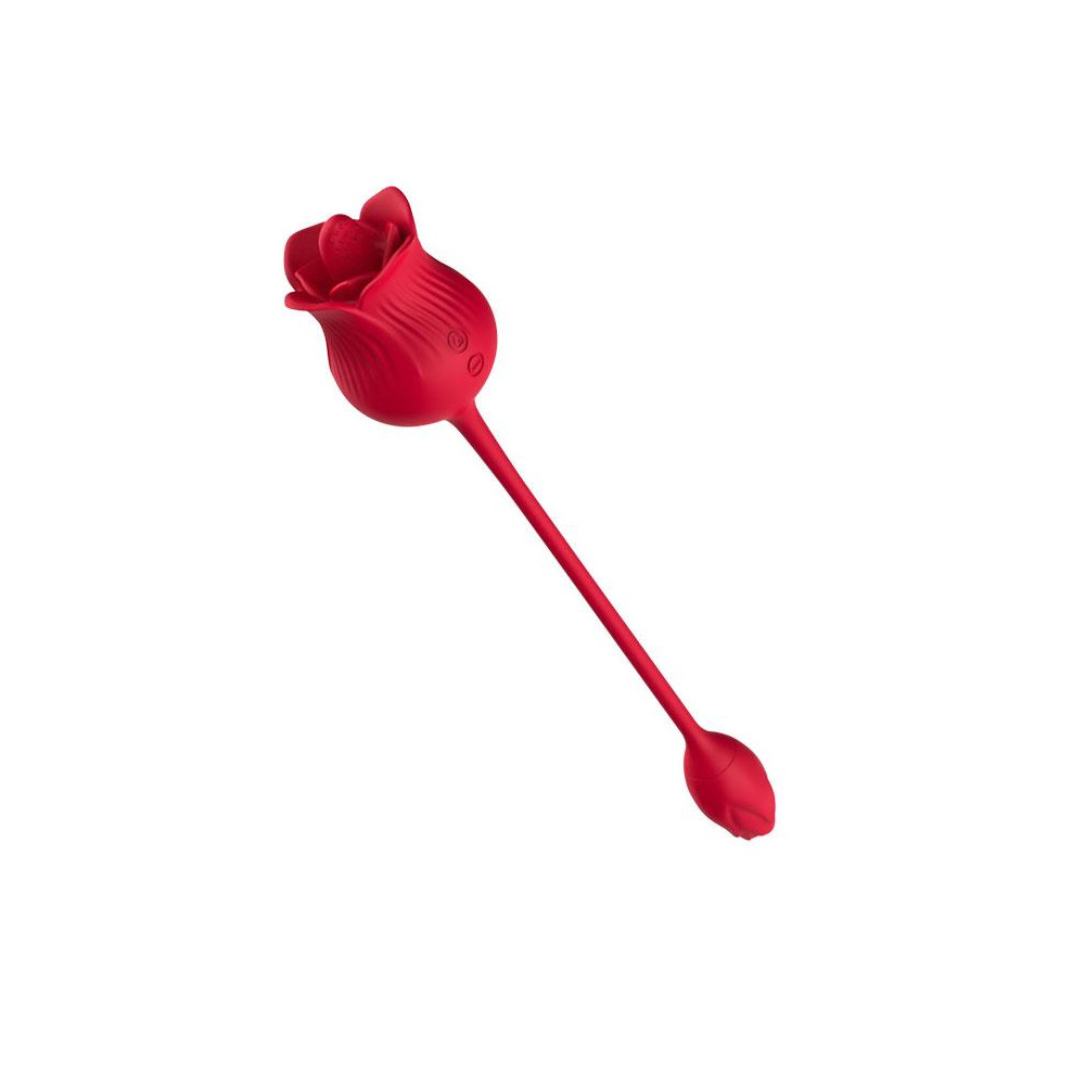 Rosa con Licking y Huevo Vibrador USB