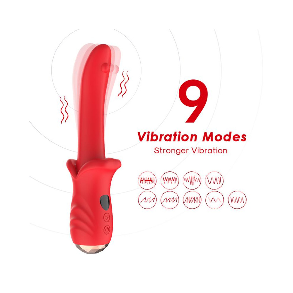 Vibrador Punto G con Pantalla Digital