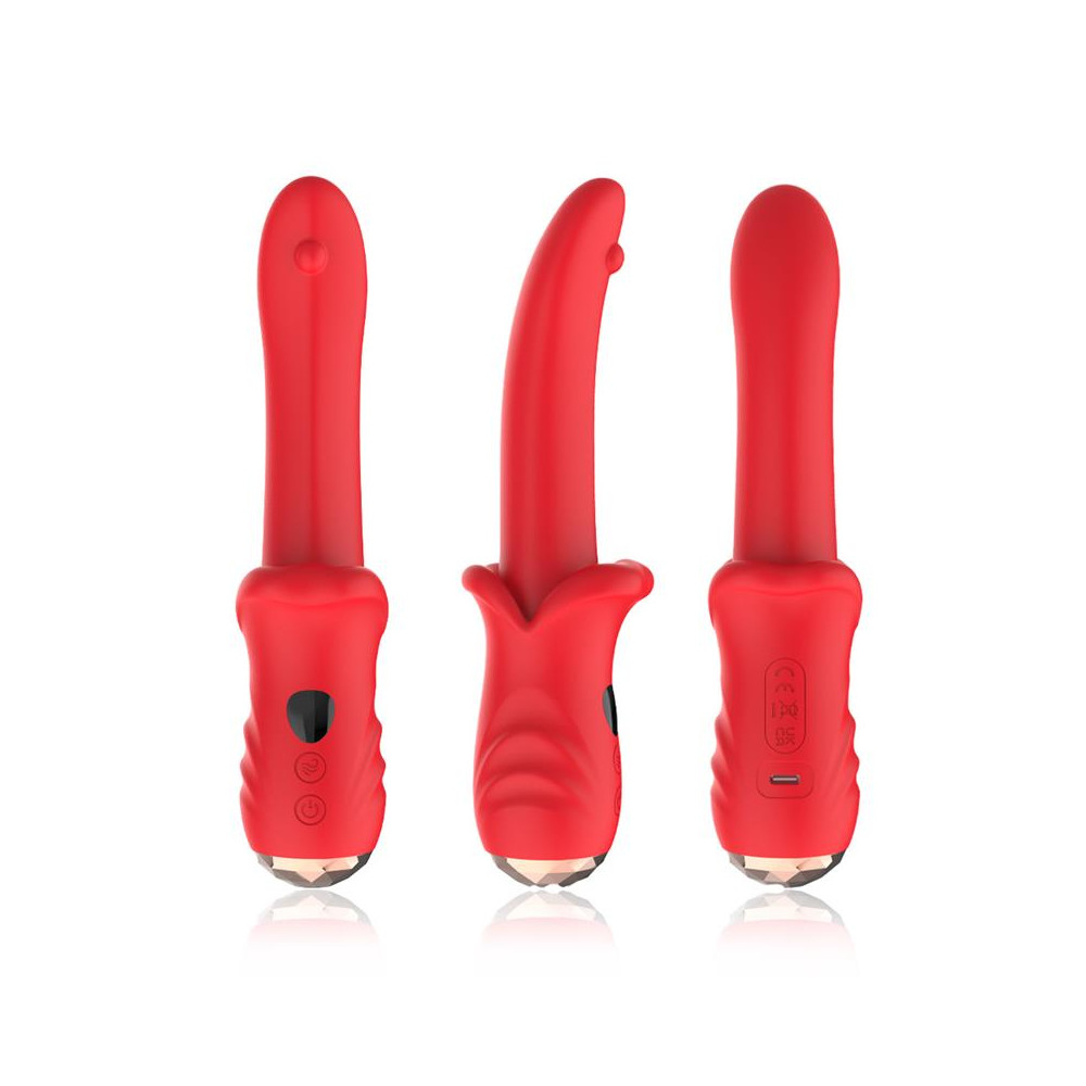 Vibrador Punto G con Pantalla Digital