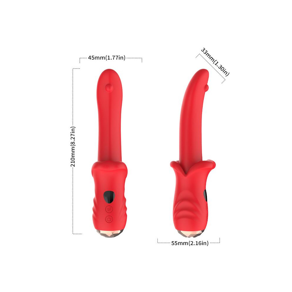 Vibrador Punto G con Pantalla Digital