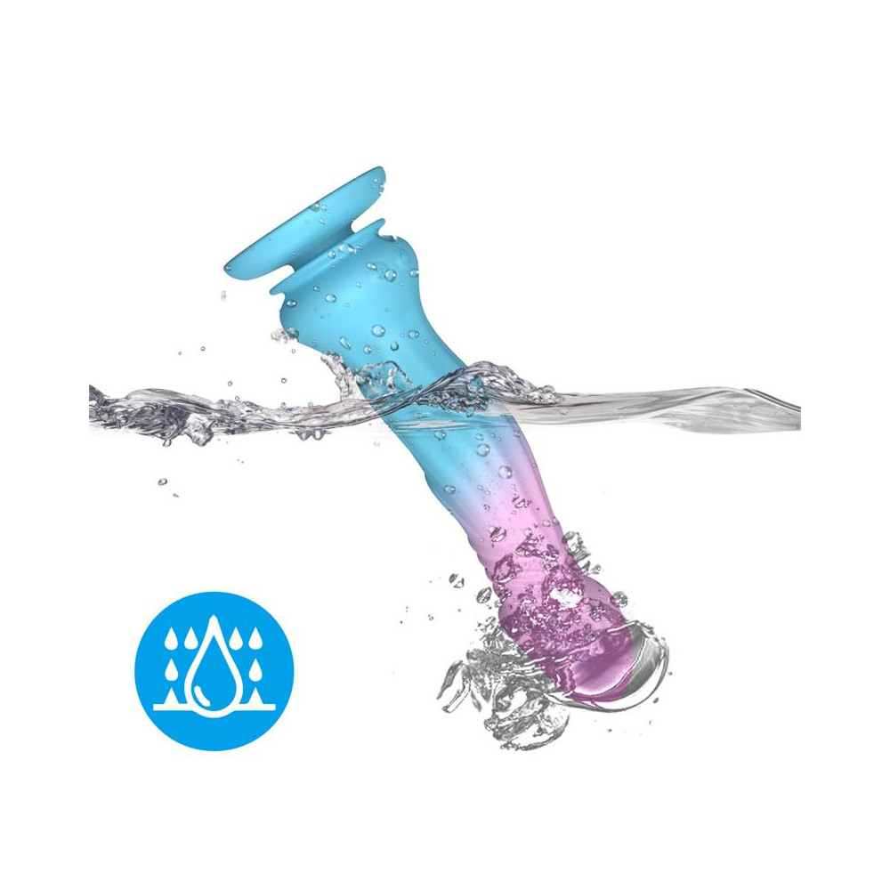 Dildo Vibrador con Thrusting y Ventosa 19.2 cm