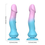 Dildo Vibrador con Thrusting y Ventosa 19.2 cm
