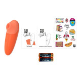 Swithc X Estimulador Clítoris Naranja