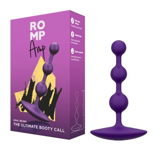 AMP Purple Bolas Anales Flexibles 12,5 cm Morado