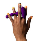 AMP Purple Bolas Anales Flexibles 12,5 cm Morado