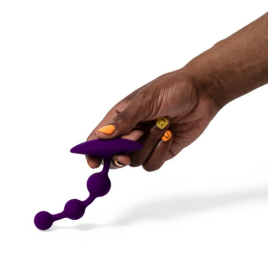 AMP Purple Bolas Anales Flexibles 12,5 cm Morado