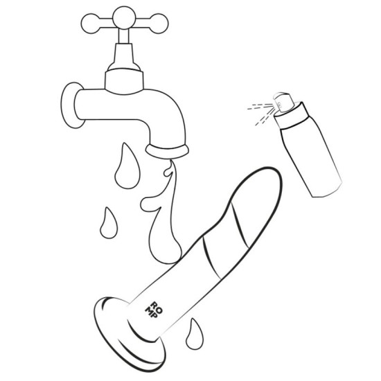 Dizi Dildo Ventosa Tricolor 18 cm