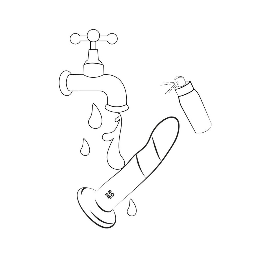 Dizi Dildo Ventosa Tricolor 18 cm