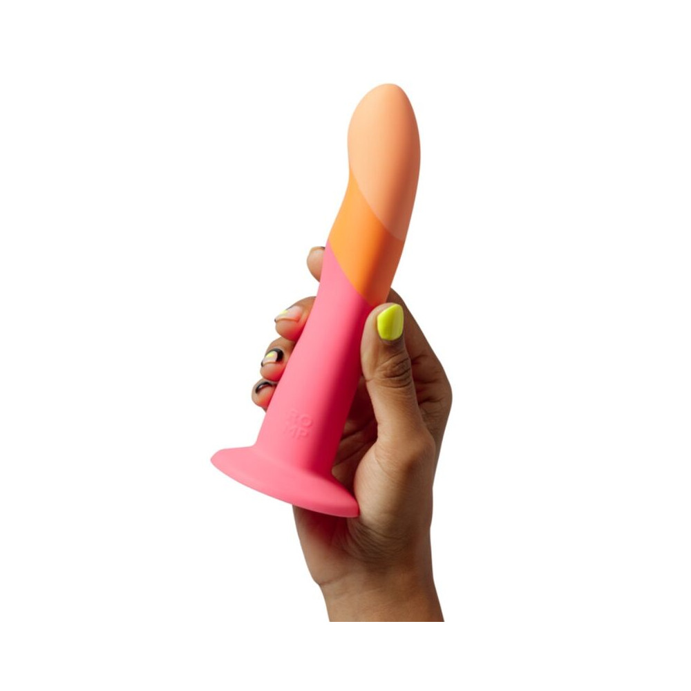 Dizi Dildo Ventosa Tricolor 18 cm