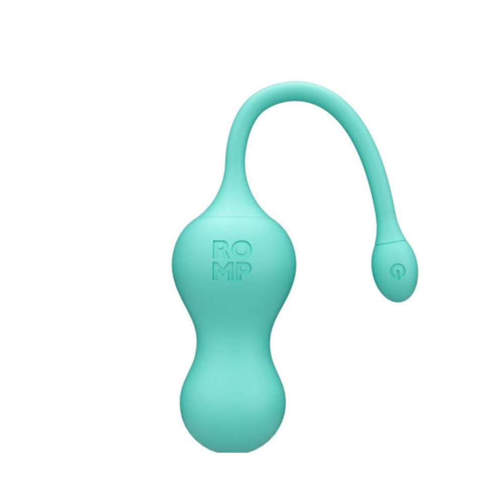 Vello Huevo Vibrador Turquesa con Mando