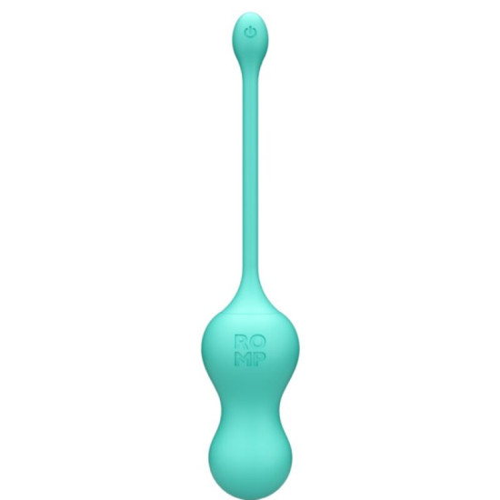 Vello Huevo Vibrador Turquesa con Mando