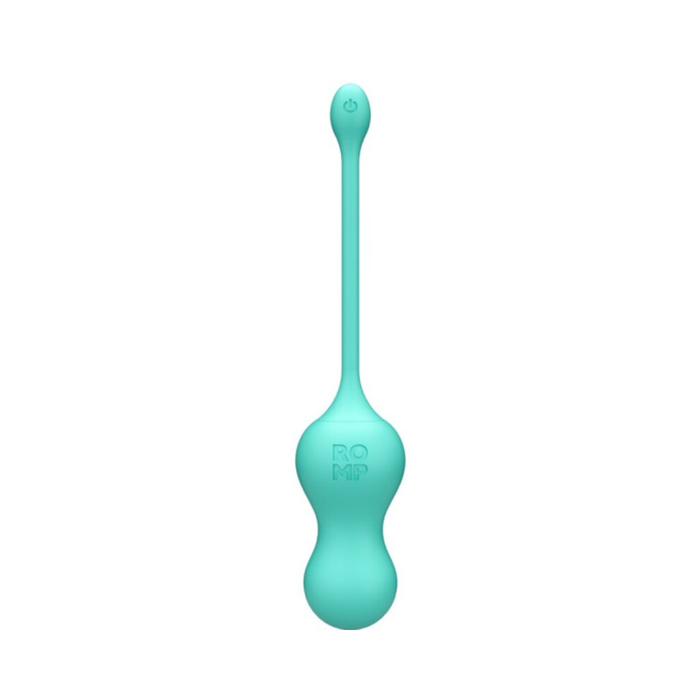 Vello Huevo Vibrador Turquesa con Mando