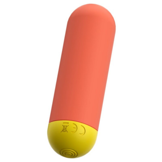 Riot Bala Vibradora Naranja Amarilla
