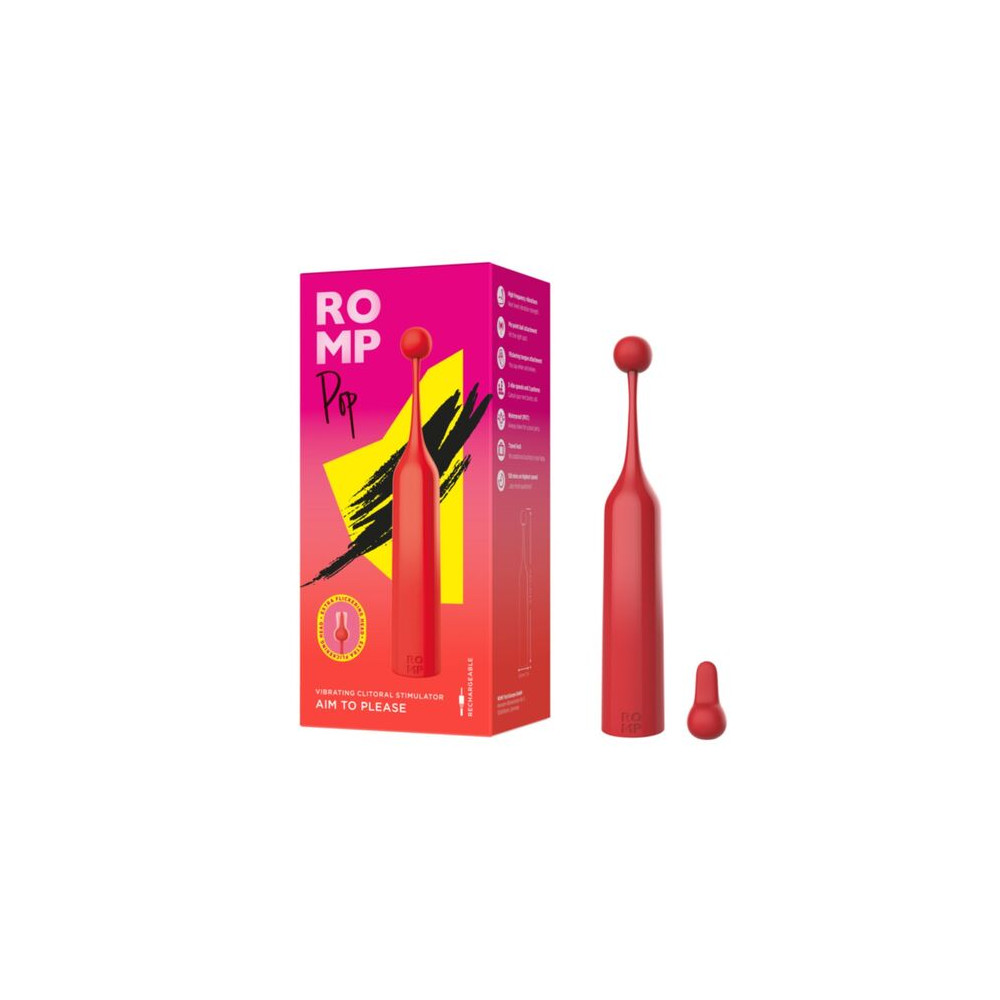 Pop Estimulador Alta Frecuencia Rojo