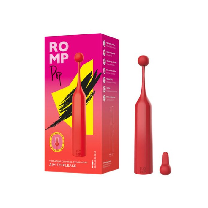 Pop Estimulador Alta Frecuencia Rojo