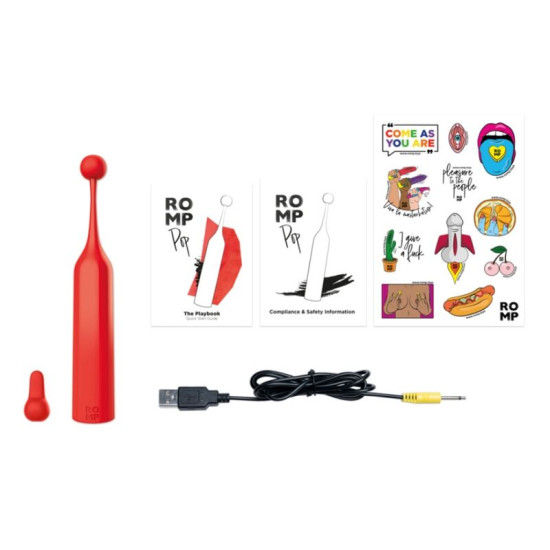 Pop Estimulador Alta Frecuencia Rojo
