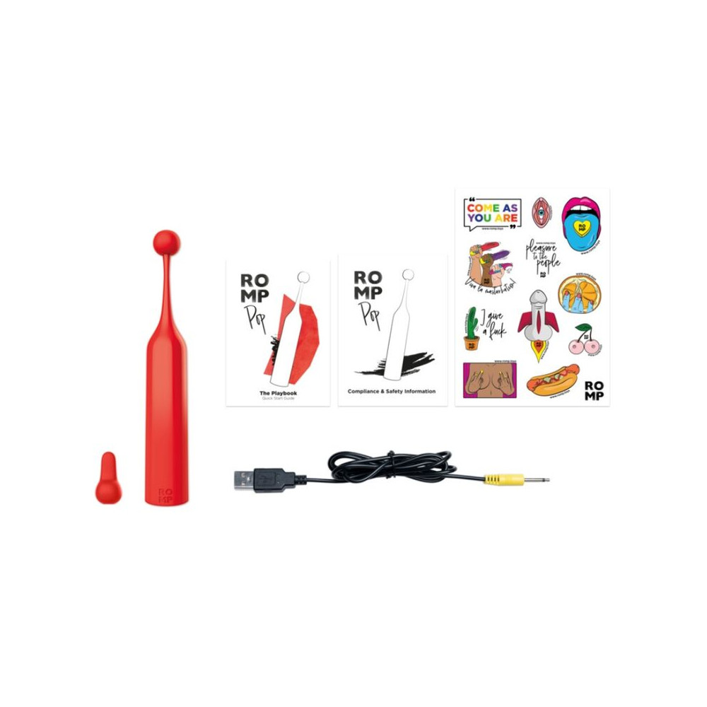 Pop Estimulador Alta Frecuencia Rojo