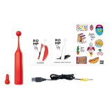 Pop Estimulador Alta Frecuencia Rojo