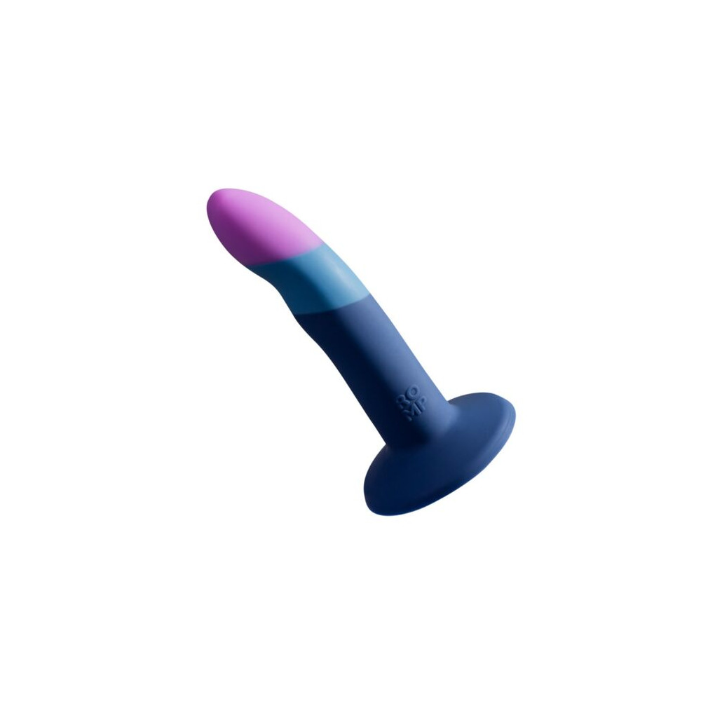 Piccolo Dildo Silicona Tricolor 14 cm