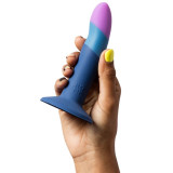 Piccolo Dildo Silicona Tricolor 14 cm