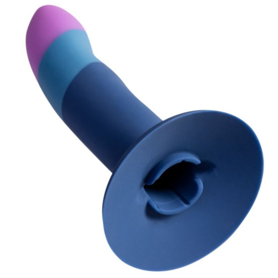 Piccolo Dildo Silicona Tricolor 14 cm