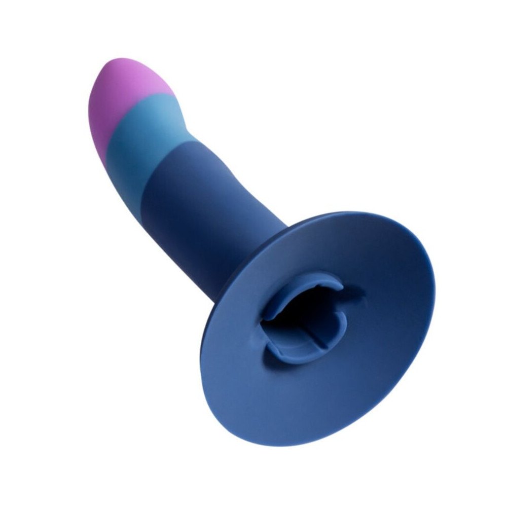 Piccolo Dildo Silicona Tricolor 14 cm