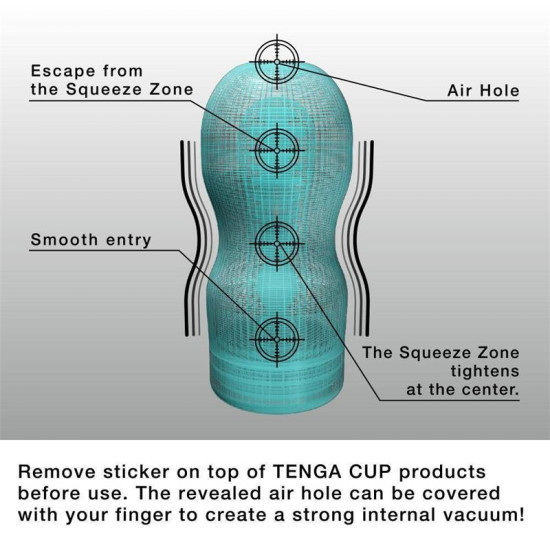 Masturbador Tenga Original Vacuum Cup Extra Cool