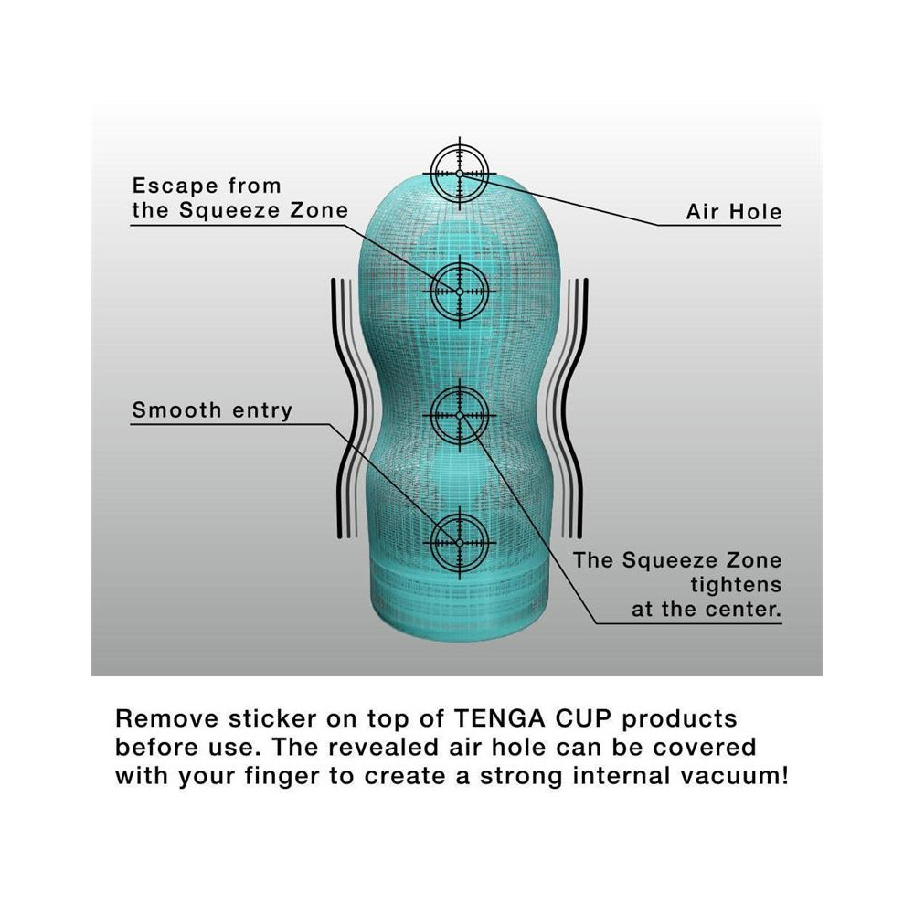 Masturbador Tenga Original Vacuum Cup Extra Cool