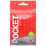 TENGA Masturbador Pocket Block Edge