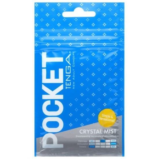 TENGA Masturbador Pocket Crystal Mist