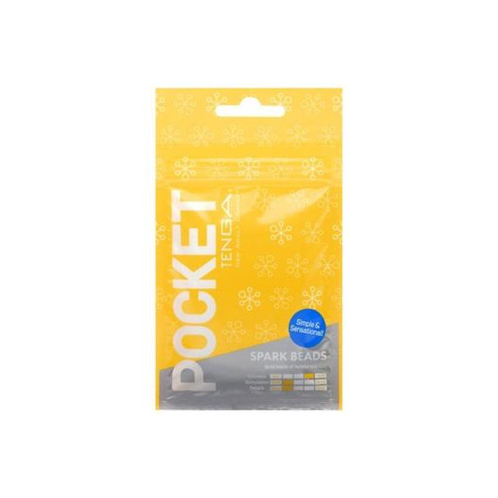 TENGA Masturbador Pocket Spark Beads