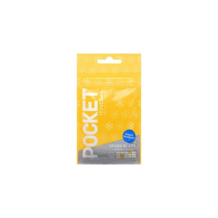 TENGA Masturbador Pocket Spark Beads