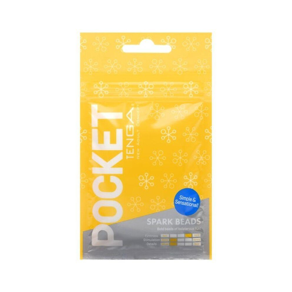 TENGA Masturbador Pocket Spark Beads