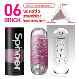 TENGA Masturbador Masculino Spinner 06 Brick