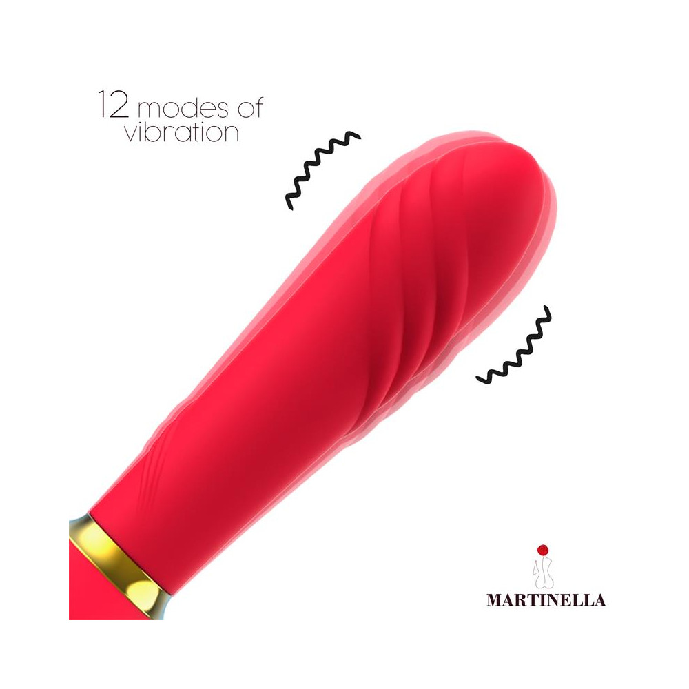 Rosa con Succion y Vibrador 2 en 1