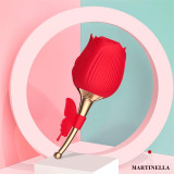 Rosa con Succión y Mariposa con Vibración