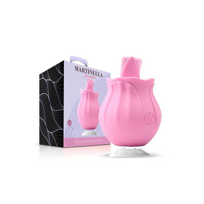 Rosa con Lengua Estimuladora USB
